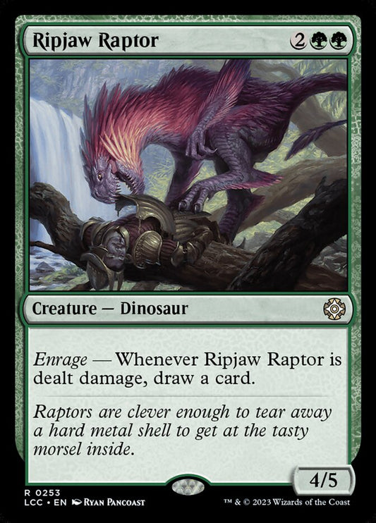 Ripjaw Raptor – The Lost Caverns of Ixalan Commander [LCC] – English – #253