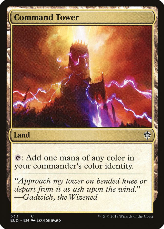 Command Tower – Throne of Eldraine [ELD] – English – #333