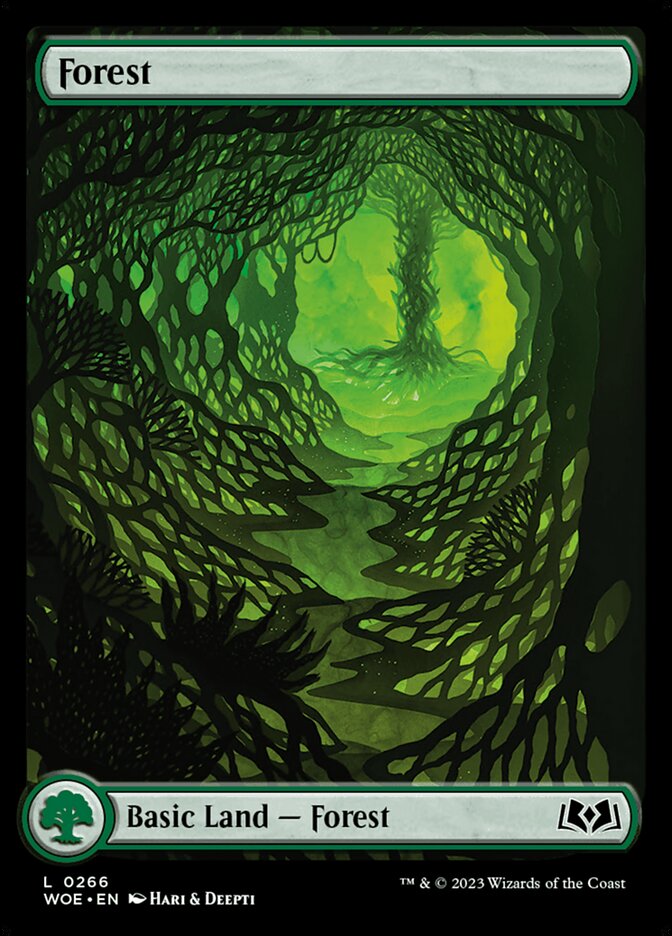 Forest – Wilds of Eldraine [WOE] – English – #266