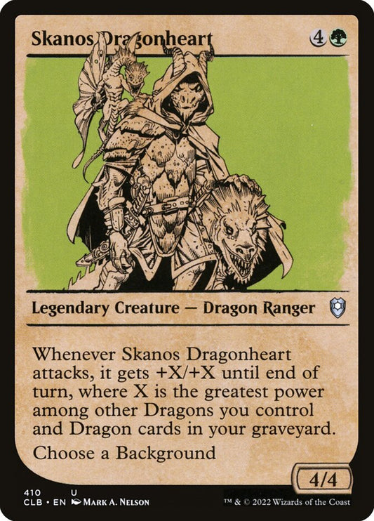 Skanos Dragonheart – Commander Legends: Battle for Baldur's Gate [CLB] – English – #410
