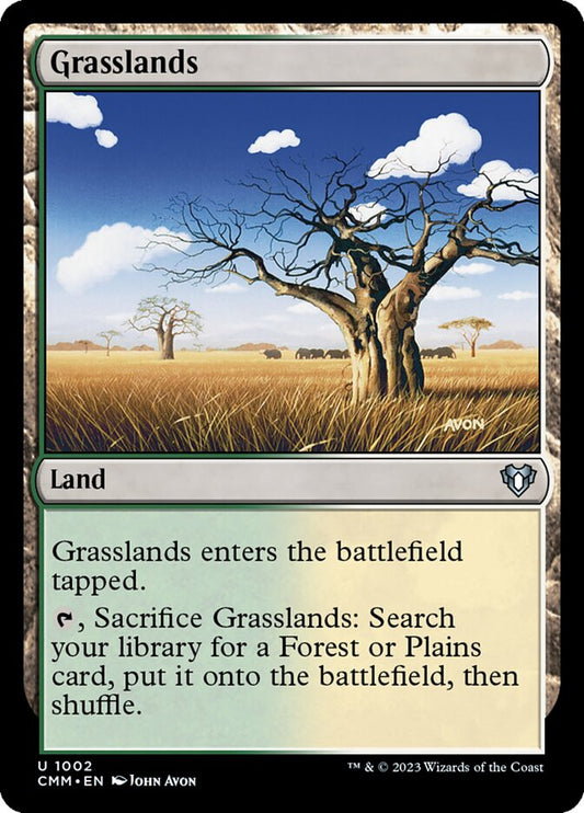 Grasslands – Commander Masters [CMM] – D – #1002