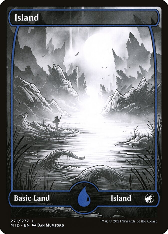 Island – Innistrad: Midnight Hunt [MID] – D – #271