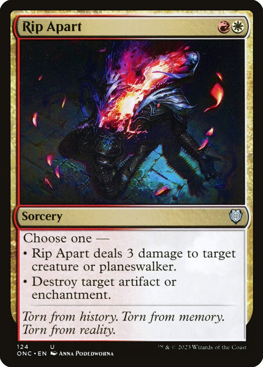 Rip Apart – Phyrexia: All Will Be One Commander [ONC] – D – #124