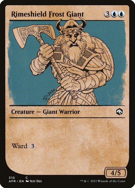 Rimeshield Frost Giant – Adventures in the Forgotten Realms [AFR] – D – #310