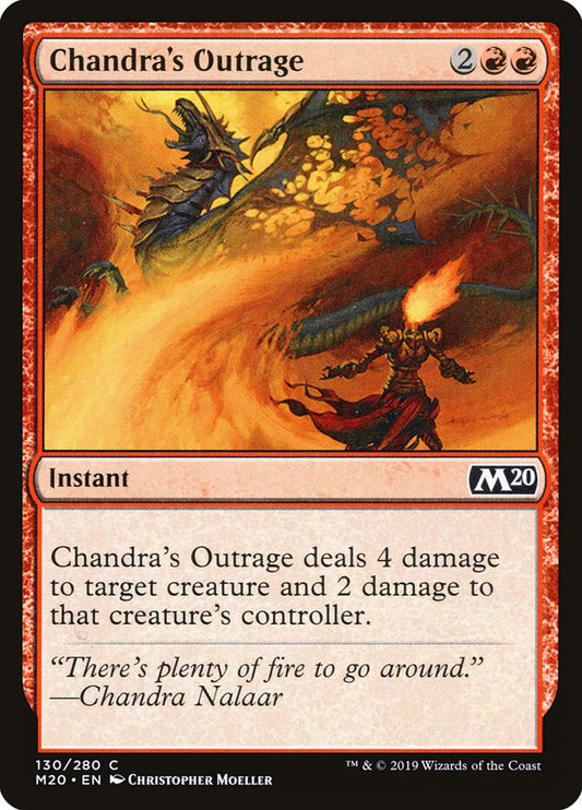 Chandra's Outrage – Core Set 2020 [M20] – D – #130