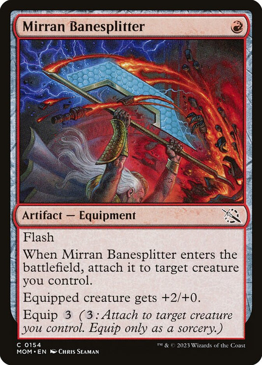 Mirran Banesplitter – March of the Machine [MOM] – English – #154