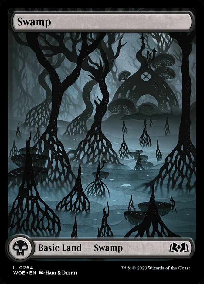 Swamp – Wilds of Eldraine [WOE] – English – #264