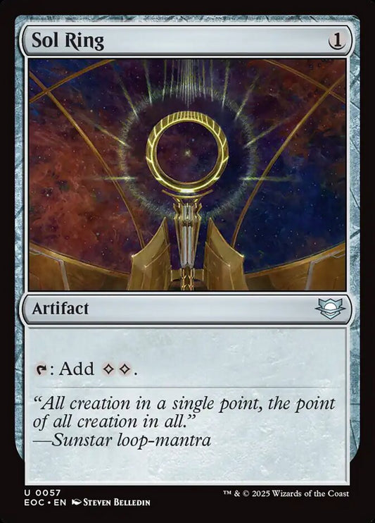 Sol Ring – Edge of Eternities Commander [EOC] – English – #57