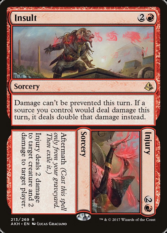 Insult // Injury – Amonkhet [AKH] – D – #213
