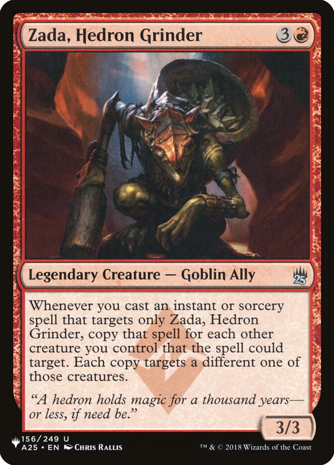 Zada, Hedron Grinder – The List [PLST] – English – #A25-156