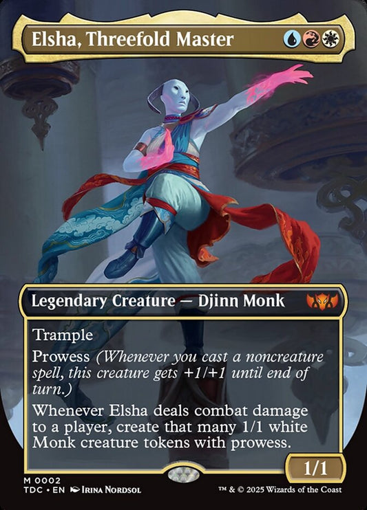 Elsha, Threefold Master – Tarkir: Dragonstorm Commander [TDC] – English – #2