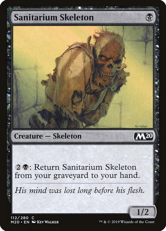Sanitarium Skeleton – Core Set 2020 [M20] – D – #112