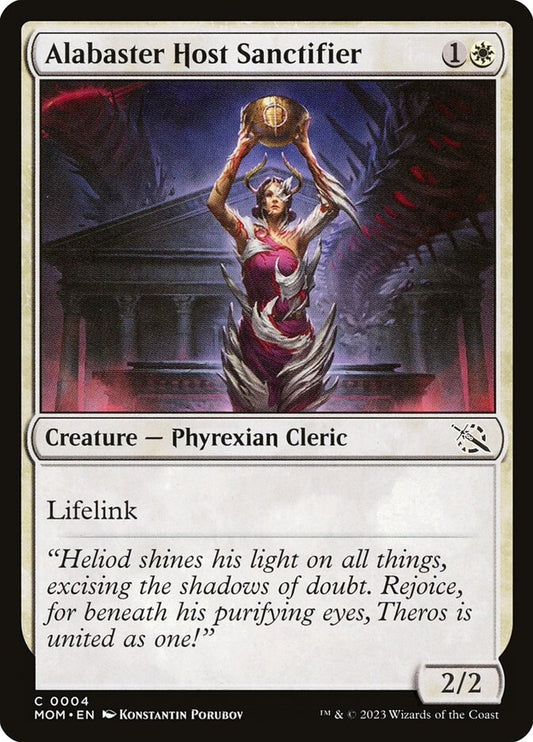 Alabaster Host Sanctifier – March of the Machine [MOM] – D – #4