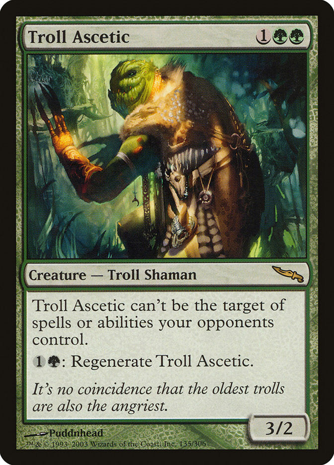 Troll Ascetic – Mirrodin [MRD] – English – #135