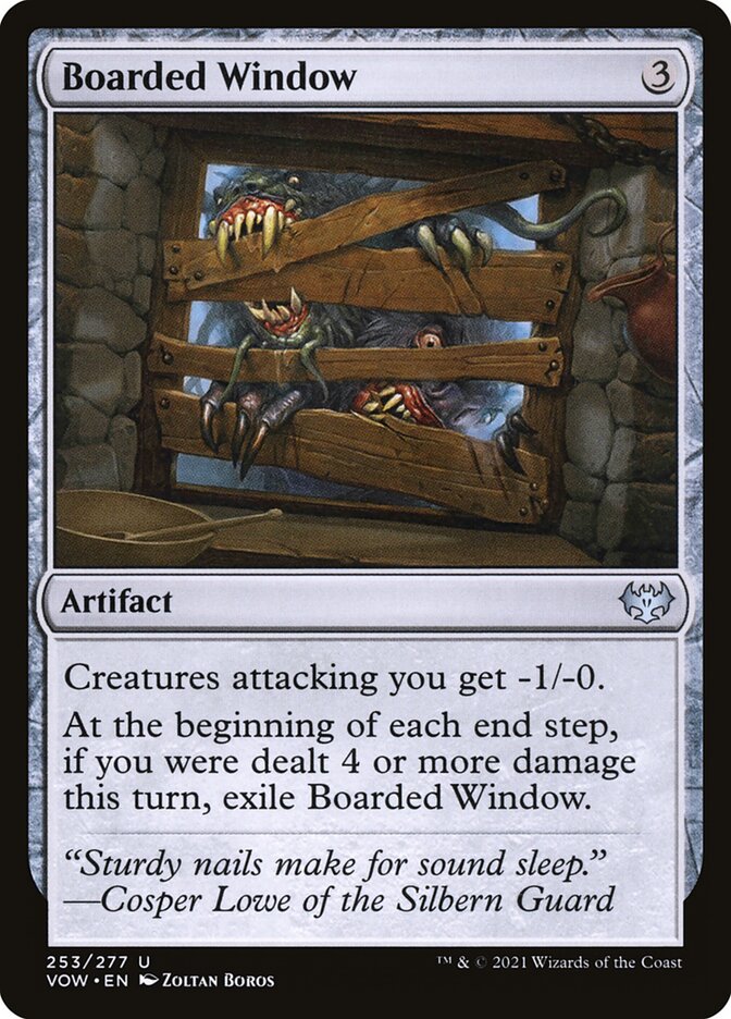 Boarded Window – Innistrad: Crimson Vow [VOW] – English – #253