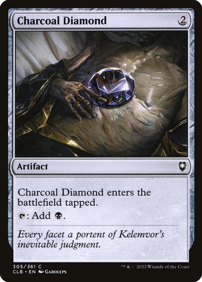 Charcoal Diamond – Commander Legends: Battle for Baldur's Gate [CLB] – D – #305