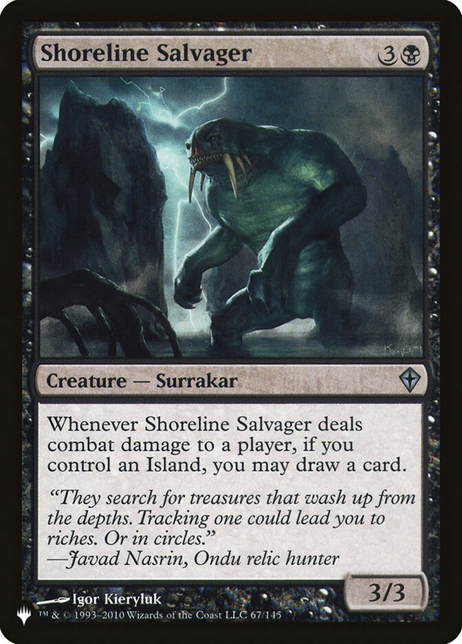 Shoreline Salvager – The List [PLST] – English – #WWK-67