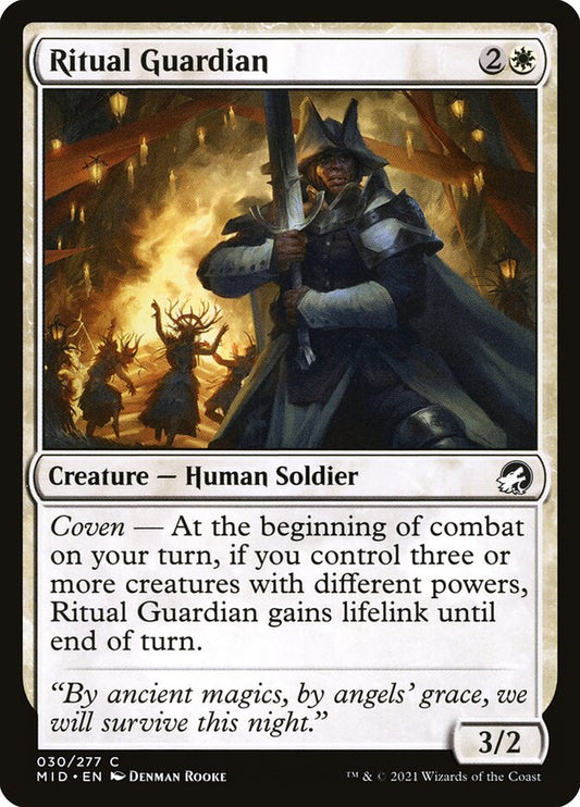 Ritual Guardian – Innistrad: Midnight Hunt [MID] – English – #30