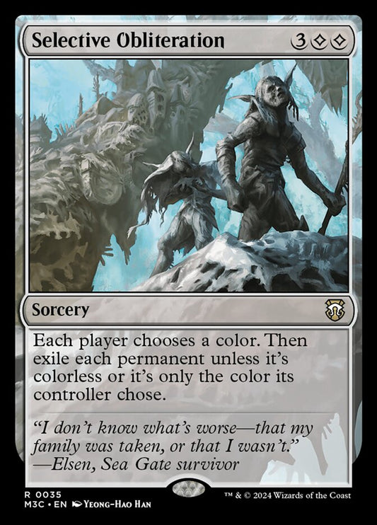 Selective Obliteration – Modern Horizons 3 Commander [M3C] – English – #35