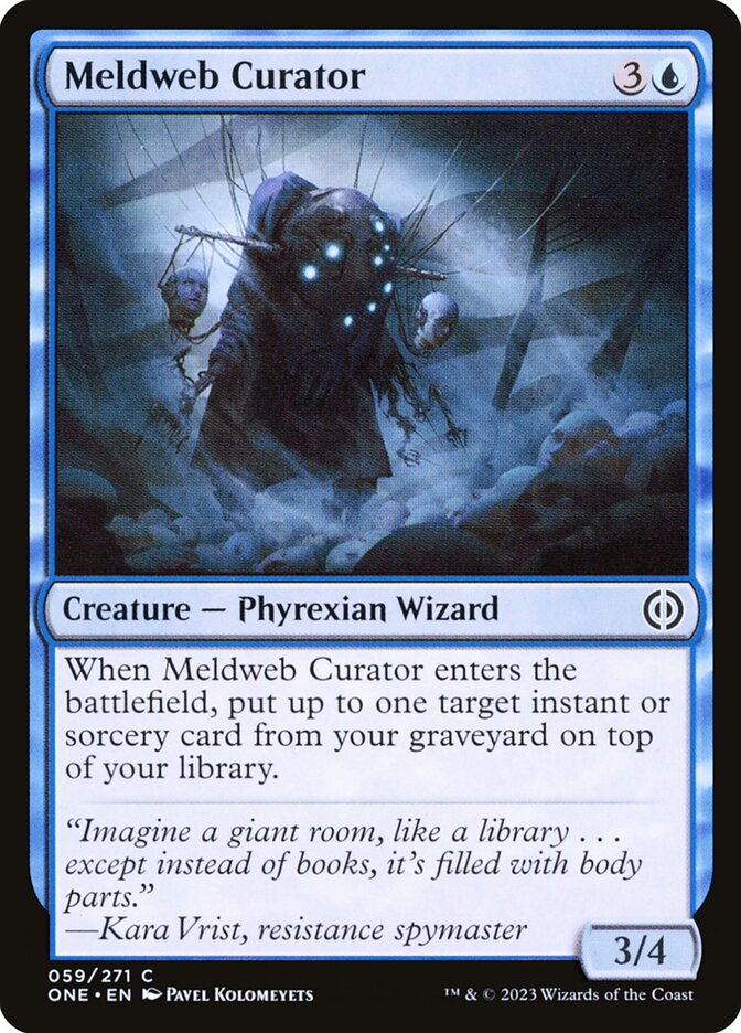 Meldweb Curator – Phyrexia: All Will Be One [ONE] – D – #59