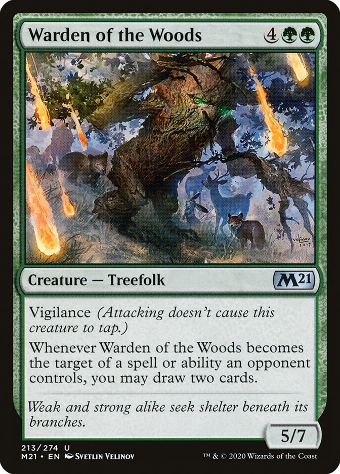 Warden of the Woods – Core Set 2021 [M21] – D – #213