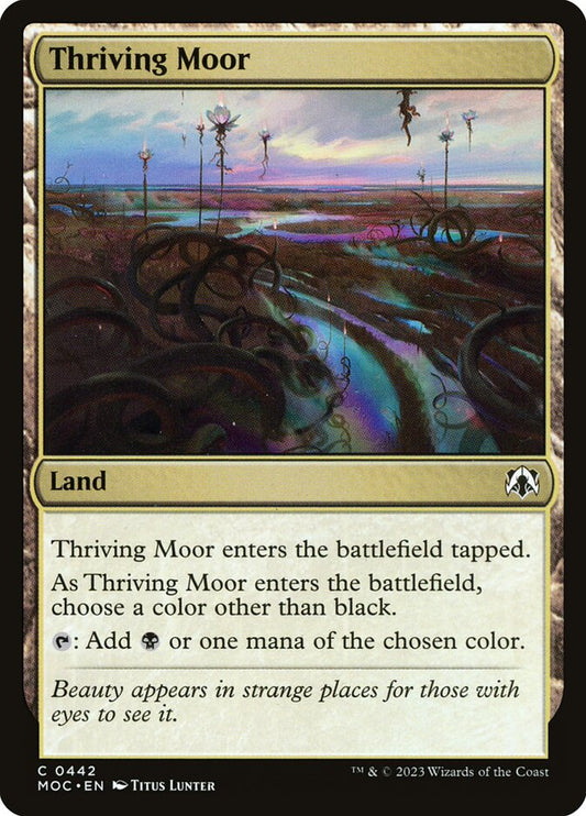 Thriving Moor – March of the Machine Commander [MOC] – D – #442