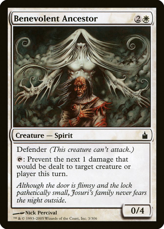 Benevolent Ancestor – Ravnica: City of Guilds [RAV] – English – #3