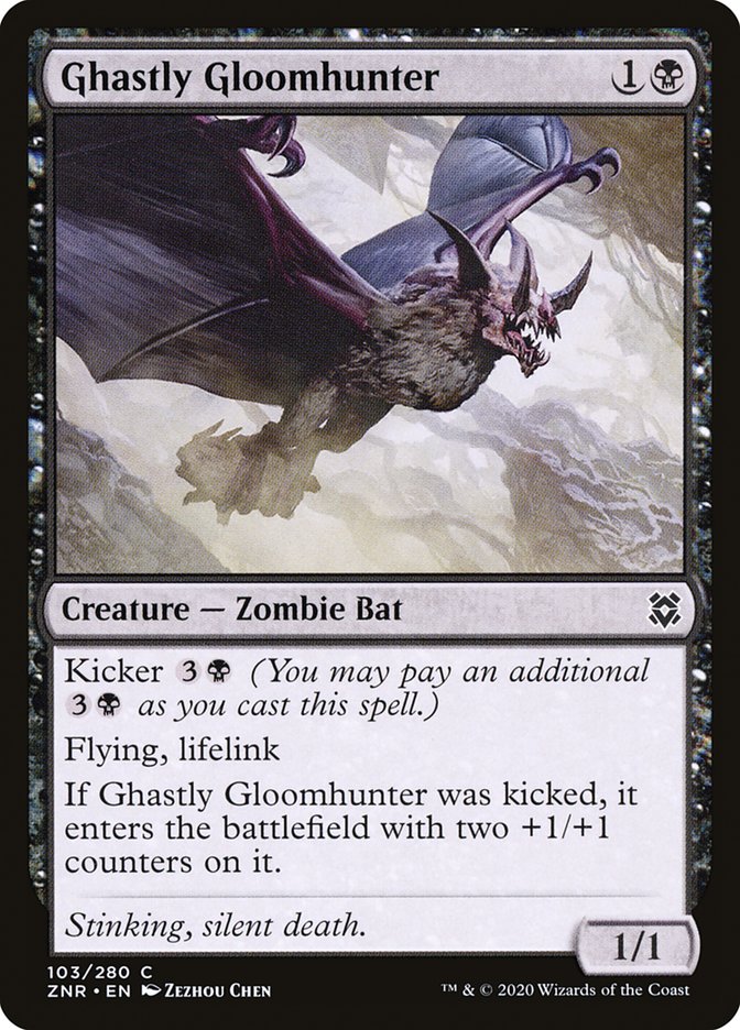 Ghastly Gloomhunter – Zendikar Rising [ZNR] – English – #103