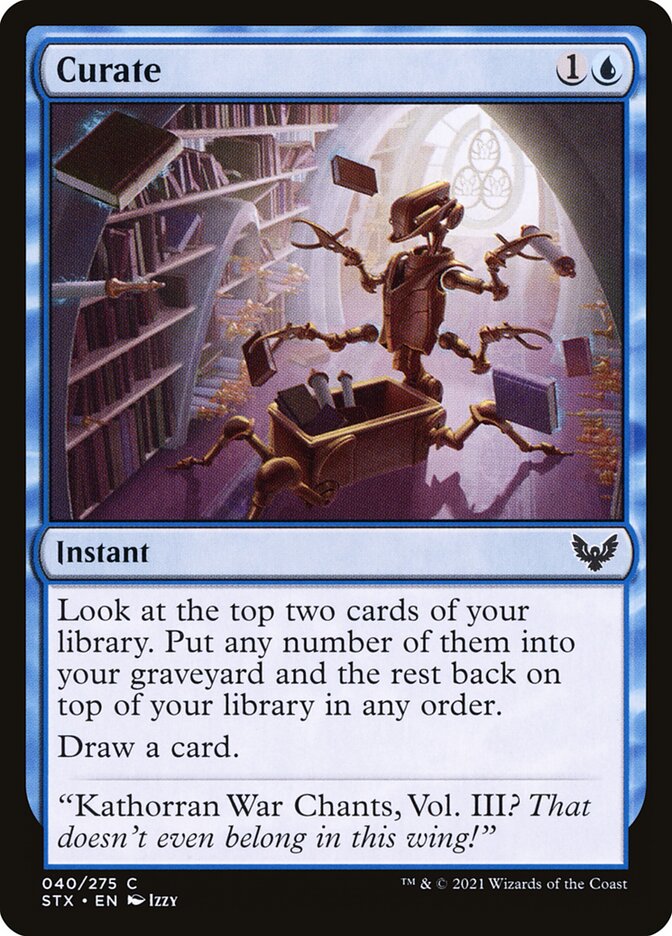Curate – Strixhaven: School of Mages [STX] – English – #40