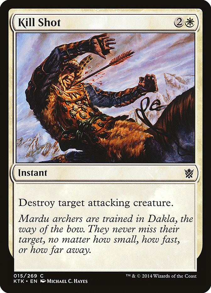 Kill Shot – Khans of Tarkir [KTK] – English – #15
