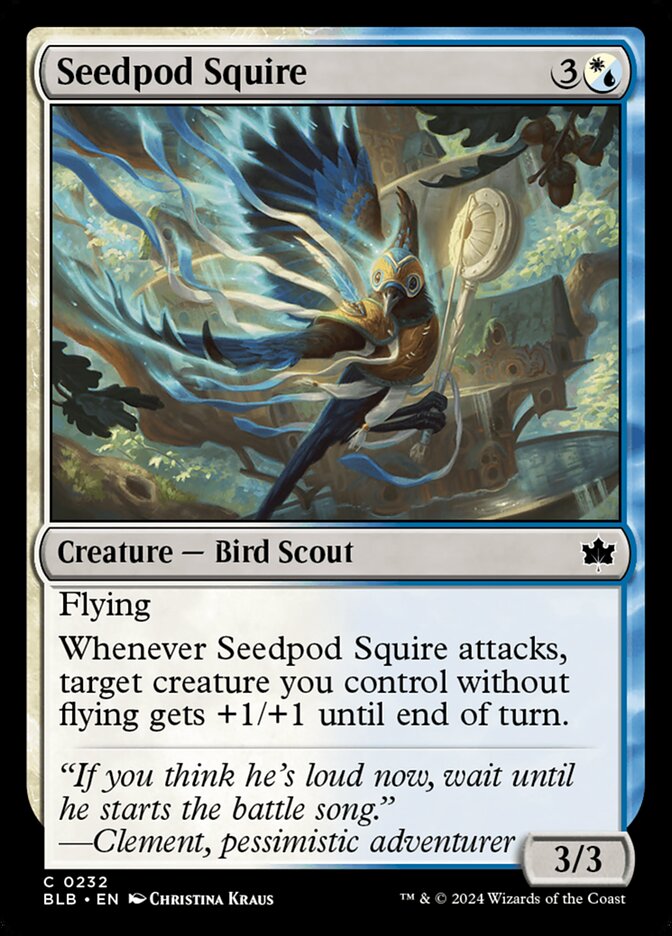 Seedpod Squire – Bloomburrow [BLB] – English – #232