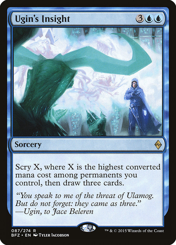 Ugin's Insight – Battle for Zendikar [BFZ] – D – #87