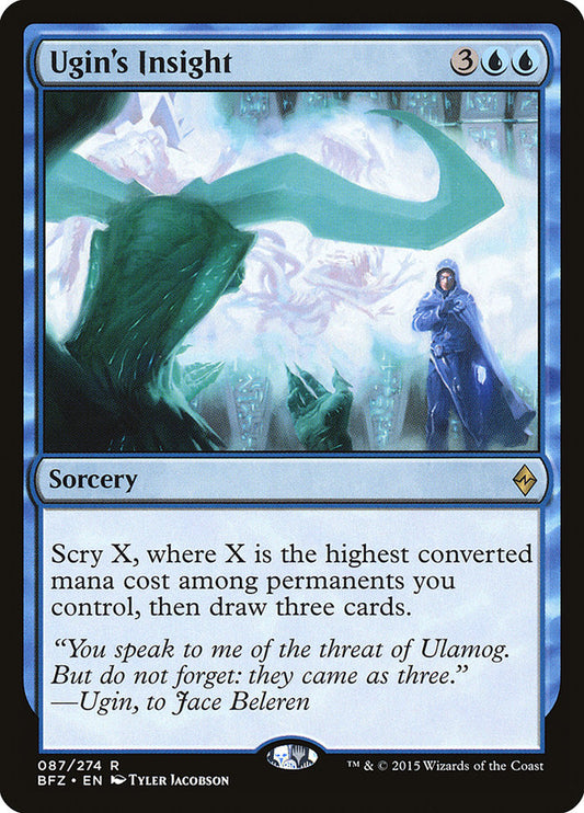 Ugin's Insight – Battle for Zendikar [BFZ] – D – #87
