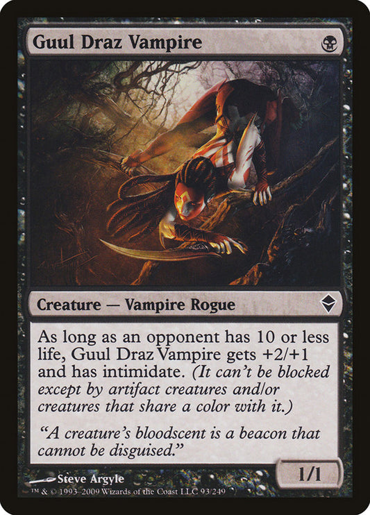 Guul Draz Vampire – Zendikar [ZEN] – English – #93