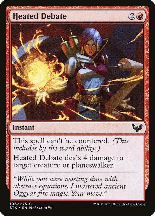 Heated Debate – Strixhaven: School of Mages [STX] – English – #106