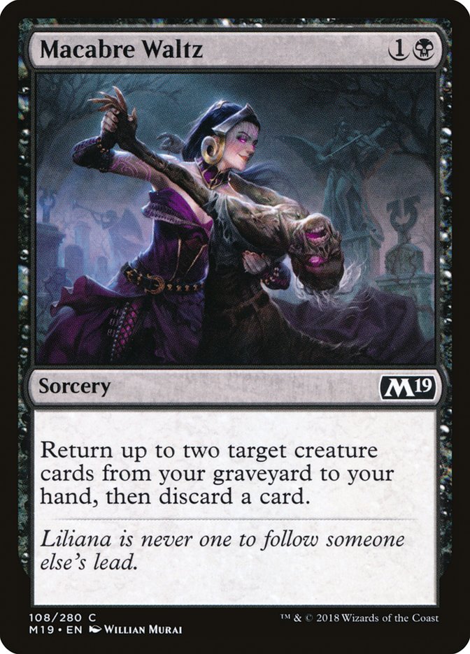 Macabre Waltz – Core Set 2019 [M19] – D – #108