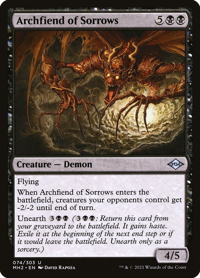 Archfiend of Sorrows – Modern Horizons 2 [MH2] – English – #74
