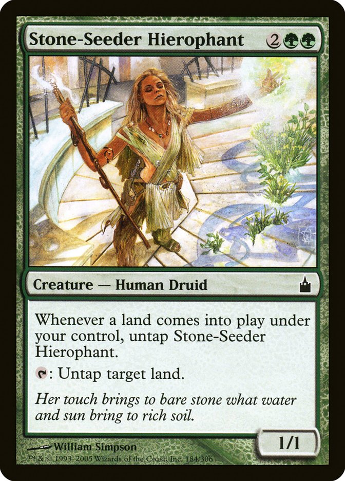Stone-Seeder Hierophant – Ravnica: City of Guilds [RAV] – English – #184