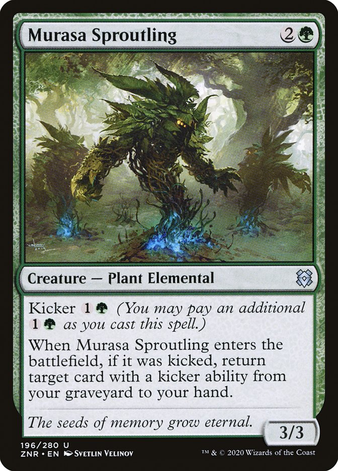 Murasa Sproutling – Zendikar Rising [ZNR] – English – #196