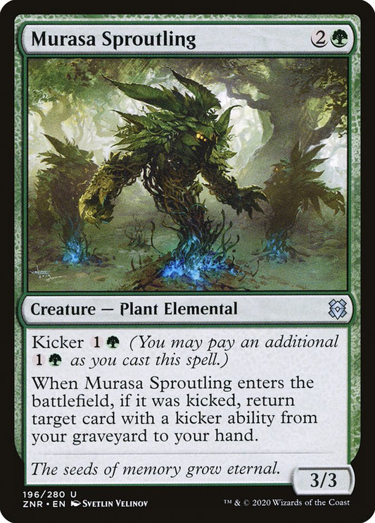 Murasa Sproutling – Zendikar Rising [ZNR] – English – #196