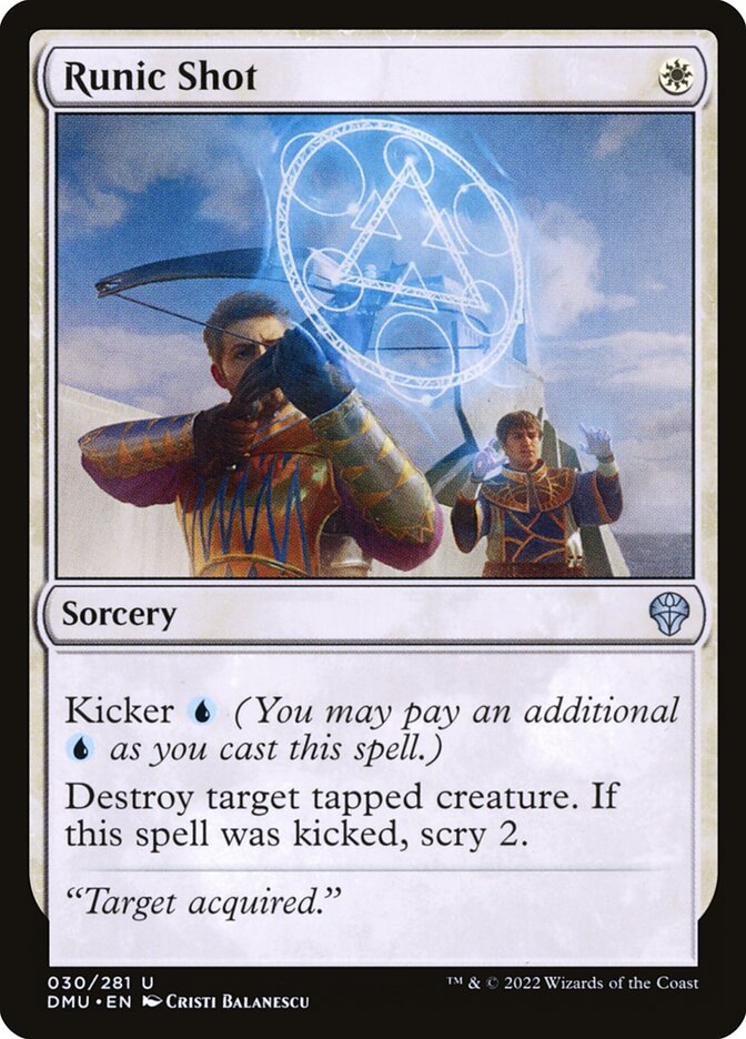 Runic Shot – Dominaria United [DMU] – D – #30