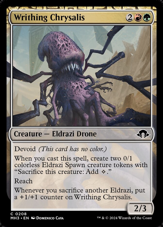Writhing Chrysalis – Modern Horizons 3 [MH3] – English – #208
