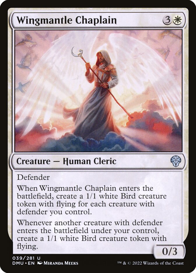 Wingmantle Chaplain – Dominaria United [DMU] – D – #39