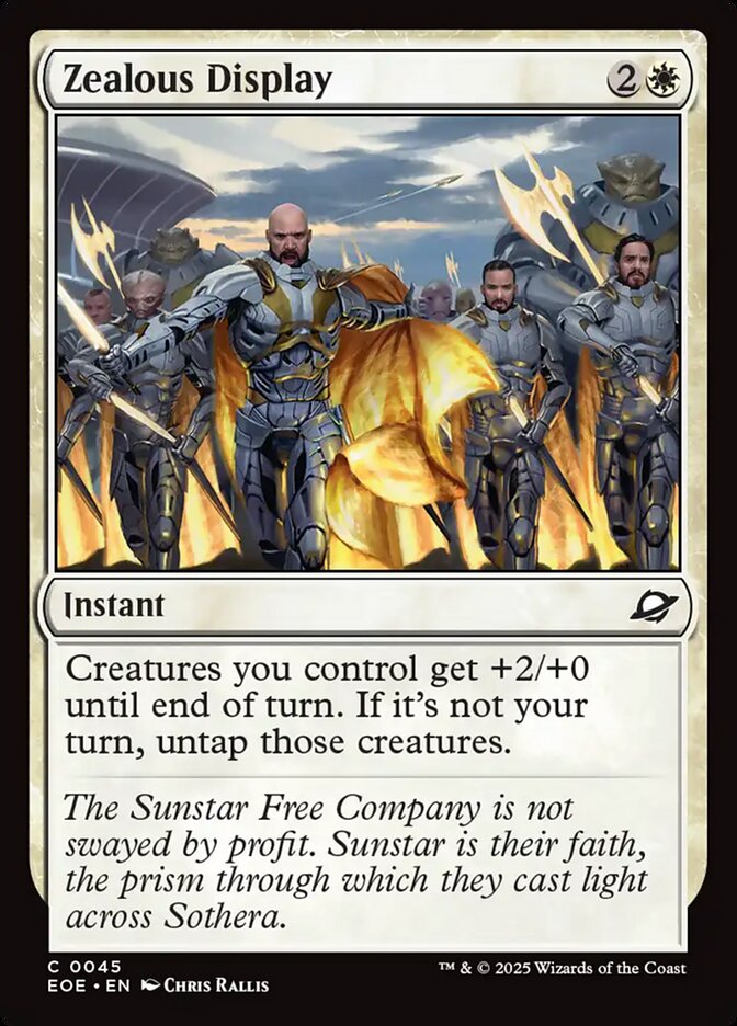 Zealous Display – Edge of Eternities [EOE] – D – #45