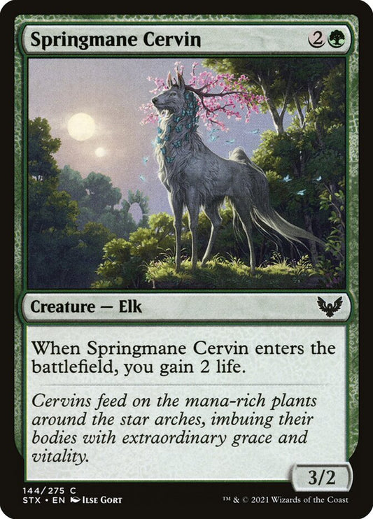Springmane Cervin – Strixhaven: School of Mages [STX] – English – #144