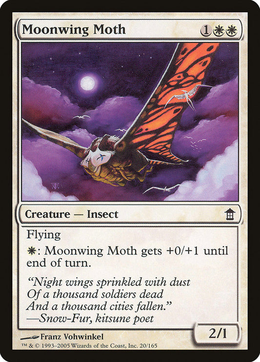 Moonwing Moth – Saviors of Kamigawa [SOK] – English – #20