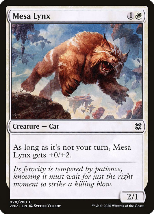 Mesa Lynx – Zendikar Rising [ZNR] – English – #28