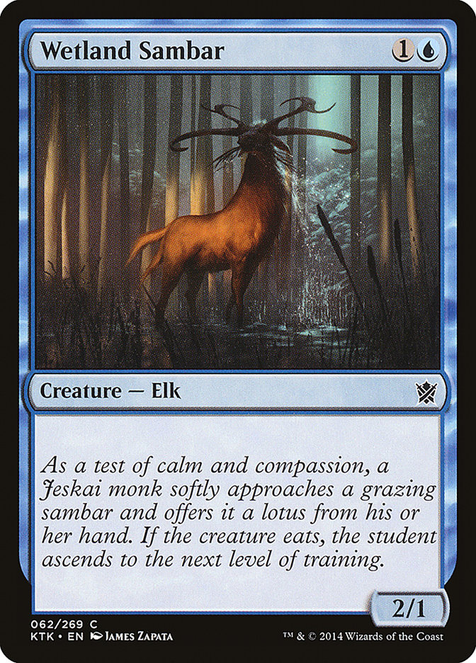 Wetland Sambar – Khans of Tarkir [KTK] – English – #62