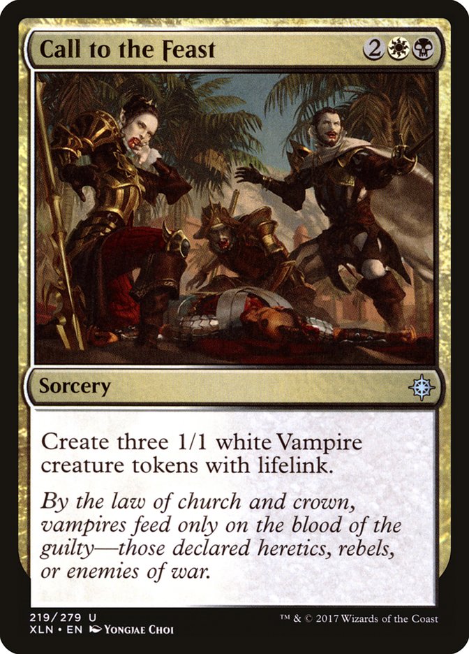 Call to the Feast – Ixalan [XLN] – D – #219