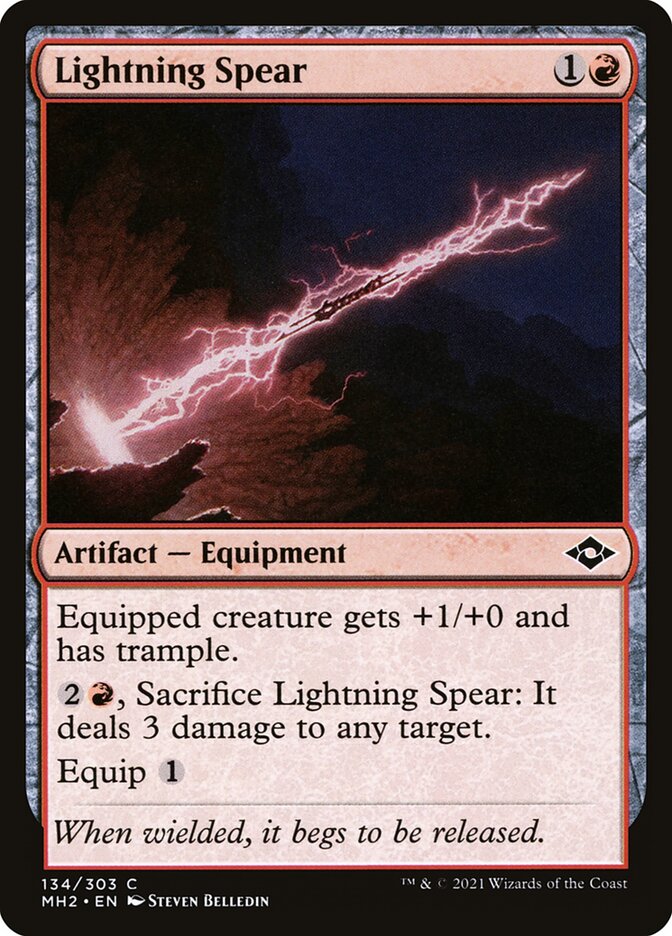 Lightning Spear – Modern Horizons 2 [MH2] – English – #134